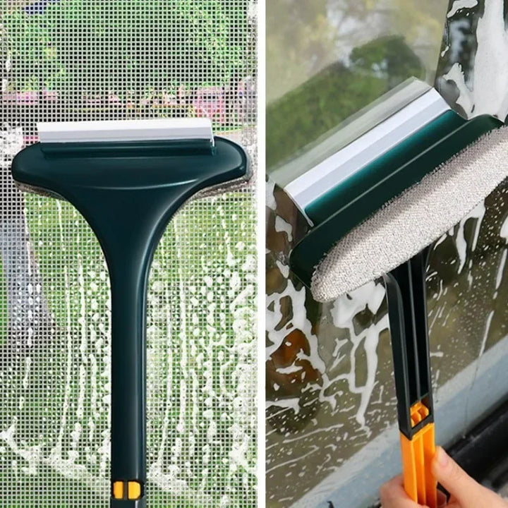 מברשת טלסקופית לניקוי חלונות