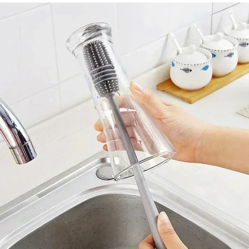 מברשת סיליקון לניקוי בקבוקים